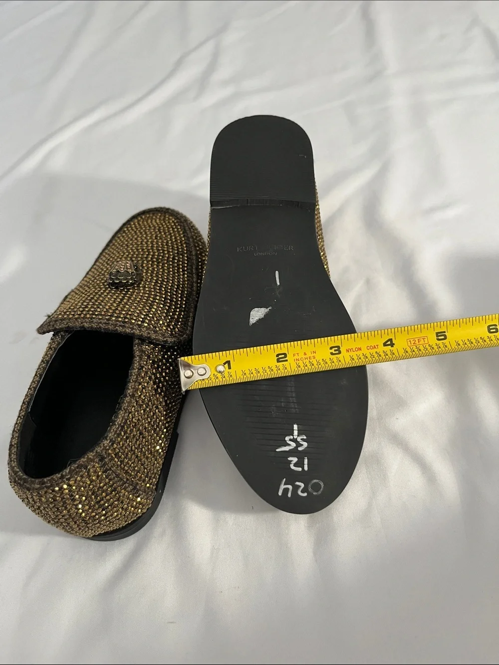 Kurt Geiger sparkling bronze
